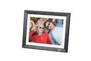 Kodak Rustic Black Wood WiFi-Enabled Digital Photo Frame HDPF-978, Advanced 9.7 Touchscreen with 2K Resolution, 32GB Internal Memory and Adjustable Stand