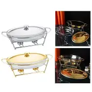 Buffet Food Warmer Pot Buffet Server 3L Stable Portable Cookware Food Warmer