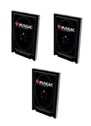 (3-Pk) Ultra Pro One Touch Edge 35pt Art Card Holder Magic The Gathering Modern