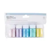 5 Pack Resin Mix-in Pigment Powder - Brights