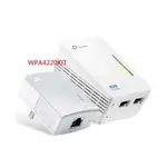 【TP-LINK】TL-WPA4220KIT AV600 WI-FI 電力線網路橋接器 雙包組(KIT)