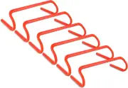 6 Pack Hurdles Training Equipment 6 Inch Agility Hurdles for Agility Training, M