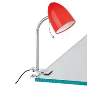 Eglo Lara Clamp Desk Lamp - Red