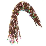 50 PCS Dry Berry Stems Christmas Artificial Wreath Winter Holiday Wreath