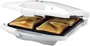 Tiffany 4 Slice Sandwich Maker, White