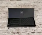 Karla Hanson Men's Deluxe Leather Touch Tech Screen Gloves Black M NIB Gift Idea