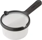 Candy Silicone Dual Melting Pot Insert for Melting Chocolate, Candy, and Butter