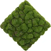Artificial Moss Room Decor Tiles Outdoor Artificial Foam Plants Panel Moss Carpet Terrarium Outdoor Wall Decor Fake Rocks Turf Fake Vines Faux Room Rug Decorate Sphagnum Tree Foam