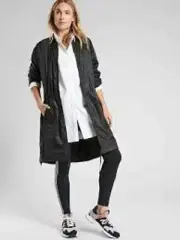 NWT Athleta Black Summit Primaloft Lightweight Travel Shell Jacket L