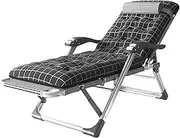 Zero Gravity Lounge Chair, Zero Gravity Chair Reclining Lounge Chair with Removable Cushion, Zero Gravity Chair for Indoor & Outdoor, Ergonomic Patio Recliner Folding Reclining Lounge Chair (Color :