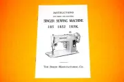 Singer Adjusters Manual to Time, Adjust, and Service Class 185 Sewing Machines