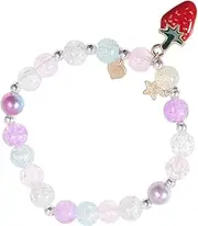 [GLSTOY] Strawberry Bracelet Charm Bracelets for Kid Strawberry Lady Bracelets for Teen Strawberry Charm Bracelet Jewelry Party Favor Alloy