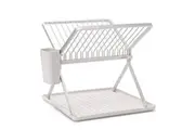 Brabantia Foldable Dish Drying Rack Light Grey