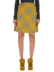[Burberry] Burberry-Wool Blend Kilt-Donna 6
