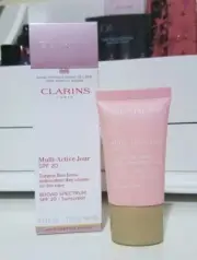 CLARINS * Multi Active Jour SPF 20 Day Cream * TRAVEL SIZE .5oz 15ml