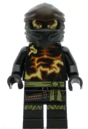 LEGO Ninjago Minifigure Cole - Spinjitzu Burst (Genuine)