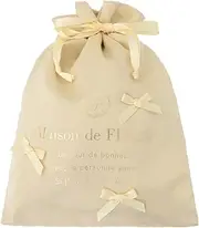 Maison de FLEUR(メゾン ド フルール) Maison de Fleur Women's Pouch/Drawstring EC Limited Drawstring Yellow, yellow, F