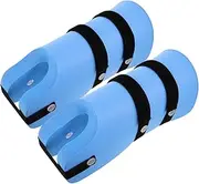 2Pcs Adjustable Water Exercise Float for Aquatic Fitness Training Eva Material Resistance Rings for Water Aerobics and Pool Exercises