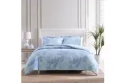 Tommy Bahama Hanalei Bay Queen Bed Quilt Cover Set w/ 2x Pillowcase Bedding Blue