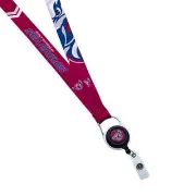 33926 MANLY SEA EAGLES NRL TEAM LOGO RETRACTABLE LANYARD BADGE REEL CLIP
