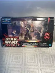 Star Wars Episode 1 - Mos Espa Encounter 3 Action Figures - Hasbro 1999