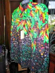 Robert Graham Rodrigo Long Sleeve Shirt Size Medium New