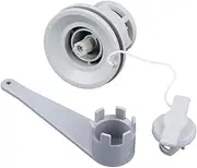 6-Hole Double Seal Air Plugs Air Valve Air Gas Valve Cap with Spanner Wrench Tool for Inflatable Boats Dinghy Kayak Canoe Rafts