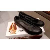 在飛比找蝦皮購物優惠-【二手hush puppies】黑跟鞋37/24cm~不可與