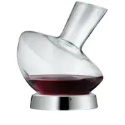 Jette Joop for WMF modernist glass wine decanter with stainless base. Cheers!