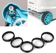 5 Pcs Replacement Belts for INTEX ZX300 Automatic Pool Cleaner Robot, Belt Replacement Kit for Pool Vacuum, Pool Vacuum for in-ground Pools, Pool Cleaner Accessories