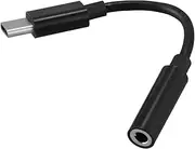 USB C to 3.5mm Headphone/Earphone Jack Cable Adapter,Type C 3.1 Male Port to 3.5 mm Female Stereo Audio Headphone Aux Connector for Moto Z, LeEco Le S3/2 Pro and More