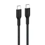 USB-C to USB-C Braided Cable 240W, 3.3ft/1m, Black