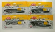 (4) Packs Berkley Powerbait Slim Shad 6" Swimbait Lures Green Pumpkin Watermelon