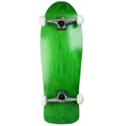 Moose Skateboards Old School 10" x 30" Stained Green Blank Skateboard Complete