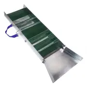 ASR Outdoor Aluminum Sluice Box with Rubber Sluice Box Matting for Gold