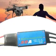 Bidirectional 20A/30A/40A/50A/60A/80A Brushless ESC for Remote Control Car Ship