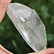 Minerals * Wonderful Points Clear Hyaline Quartz Rock's Crystal Ghost 33gr