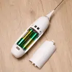 Milk Drink Coffee Whisk Mixer Electric Egg Beater Frother Foamer Mini Handle t