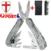 Multi Tool Pocket Knife Pliers Multitool Army Survival Gift Idea Mens Protable