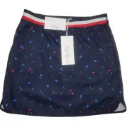 Lady Hagen Golf Skort Women Size XS UPF 50 Stars Patriotic Pull On Skirt NEW
