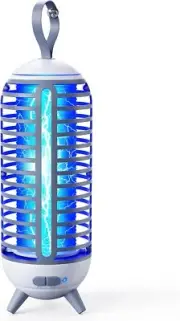 Bug Zapper Outdoor, Wireless Mosquito Killer Lamp Rechargeable Fly Zapper Indoor