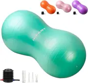 INPANY Peanut Ball - anti Burst Exercise Ball for Labor Birthing, Physical