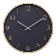 One Six Eight London SCARLETT Navy 35cm Silent Wall Clock