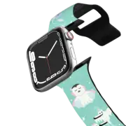 Apple Watch Series 7-9 (45mm) Impact Band Pastel Halloween Ghost Club