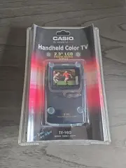 Vintage Casio Model TV-980B Portable LCD Color Television New