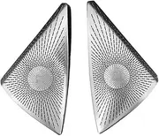 Car Styling Door Loudspeaker A Audio Speaker Cover Trim Sticker Accessories Parts Compatible for Mercedes -Benz C Class W204 C180 C200 2008-2014(2 PC)