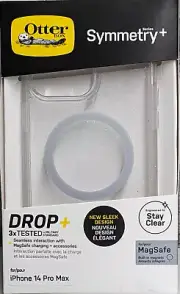 OtterBox Symmetry Series+ for MagSafe Hard Shell for iPhone 14 Pro Max - Clear