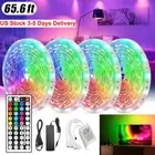 20M LED Strip Light RGB Color Changing Flexible Ribbon 44Key w/Remote Control US