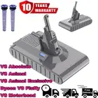 9500mAh Battery and Filter for Dyson V8 Absolute Animal Motorhead Cord-Free SV10