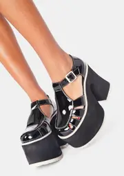[Current Mood] After School Hellraiser Patent Mary Janes